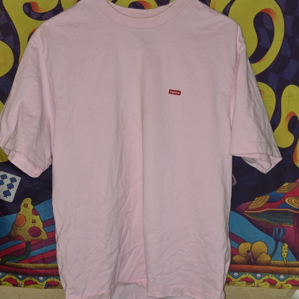 Supreme Pink Smallbox Short Sleeve Tee